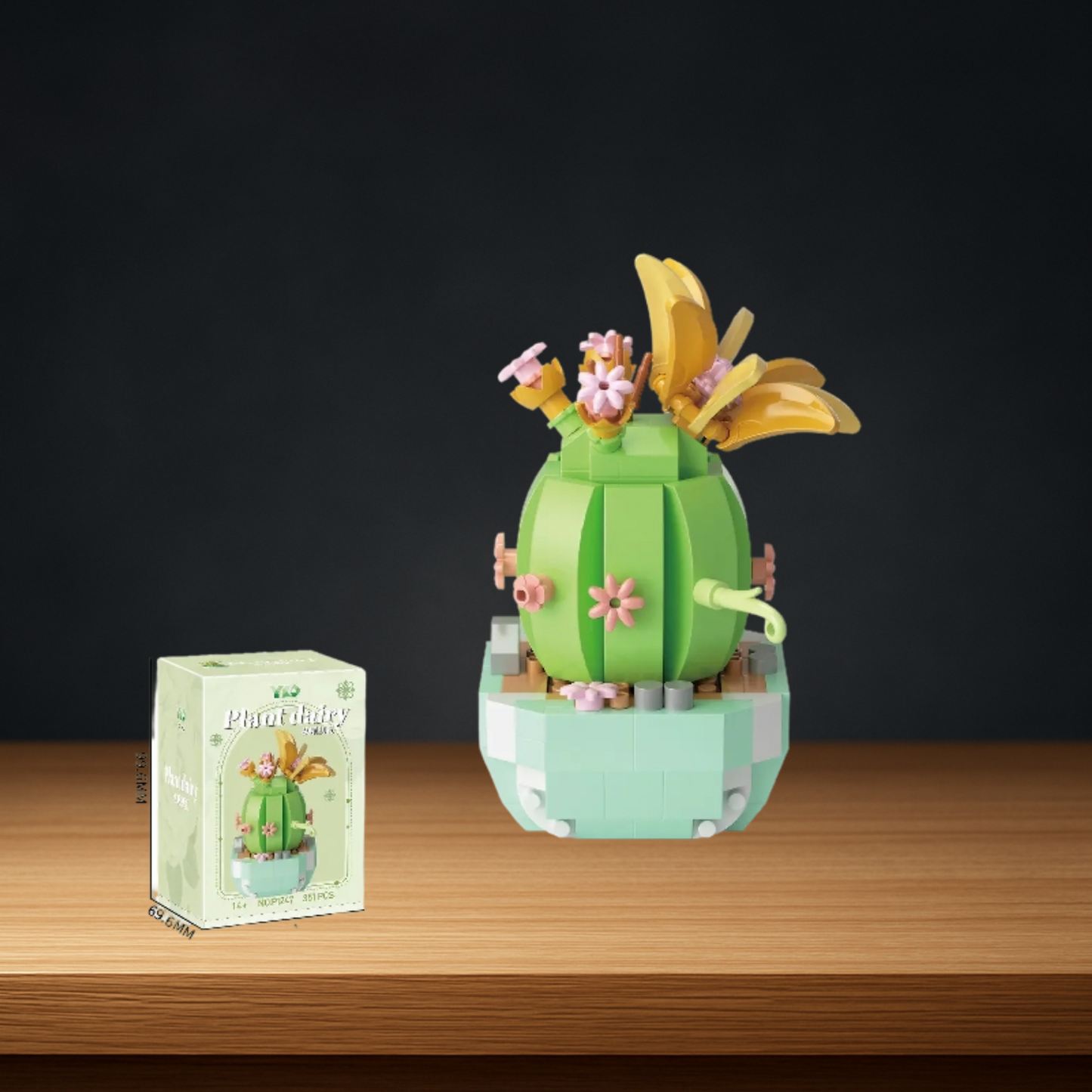 Set de flores estilo lego para armar en casa - FlowerCraft Deluxe